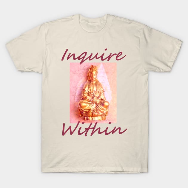 Inquire Within T-Shirt by Jan4insight TeeStore